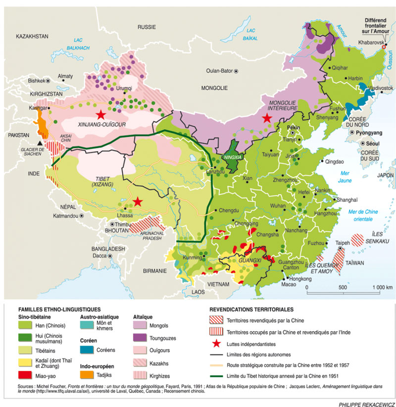 Source de la carte : https://www.monde-diplomatique.fr/cartes/chineethnies   (voir note 1 à propos de la carte)