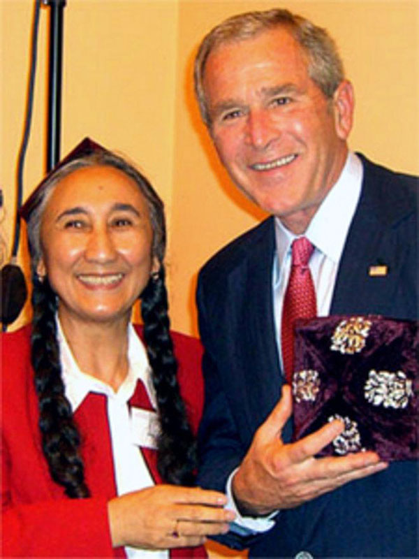 Kadeer et Bush Kadeer et Bush