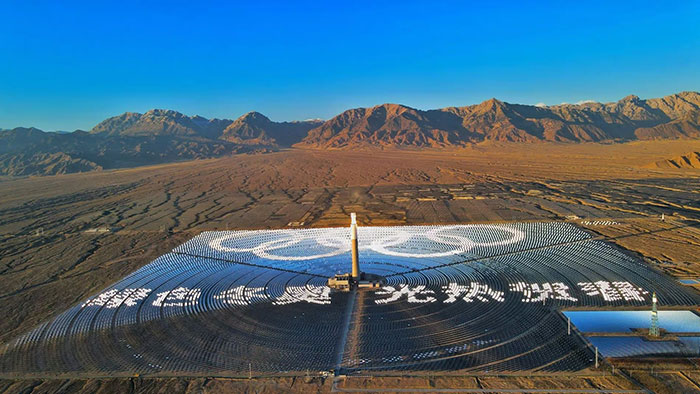 Tibet to get a new 100 MW tower CSP project- IMAGE@Supcon/Cosin Solar of its 60 MW tower CSP Tibet to get a new 100 MW tower CSP project- IMAGE@Supcon/Cosin Solar of its 60 MW tower CSP