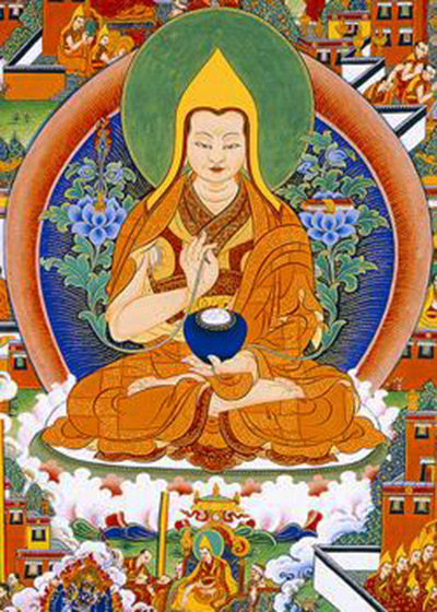 Tsongkhapa, fondateur de l'école Gelug
