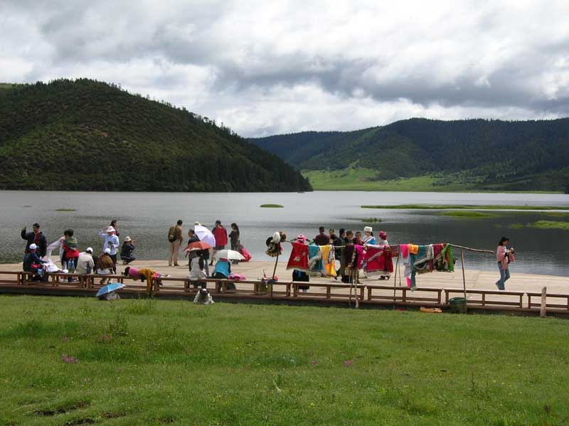  réserve naturelle près de Zhnogdian exploitée par les villageois (photo JPDes., 2007)