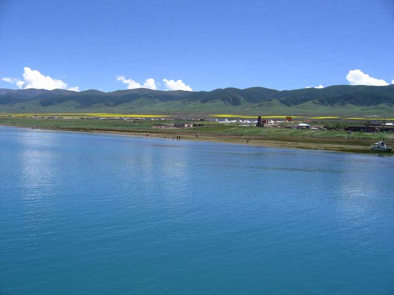 Lac Qinghai (photo JPDes. 2005)