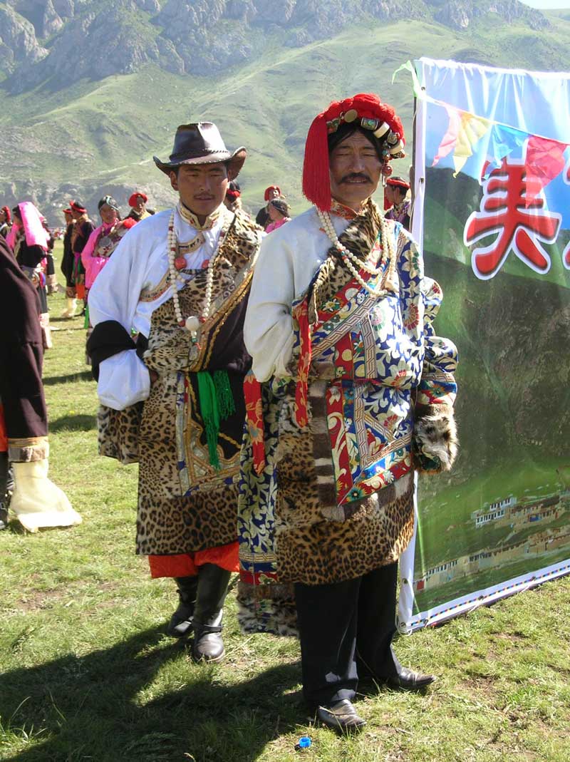 au festival de Yushu (photo JPDes. 2007)