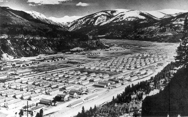 Camp Hale, Colorado, où les terroristes tibétains furent entrainés par la CIA (Photo : Colorado Historical Society) 