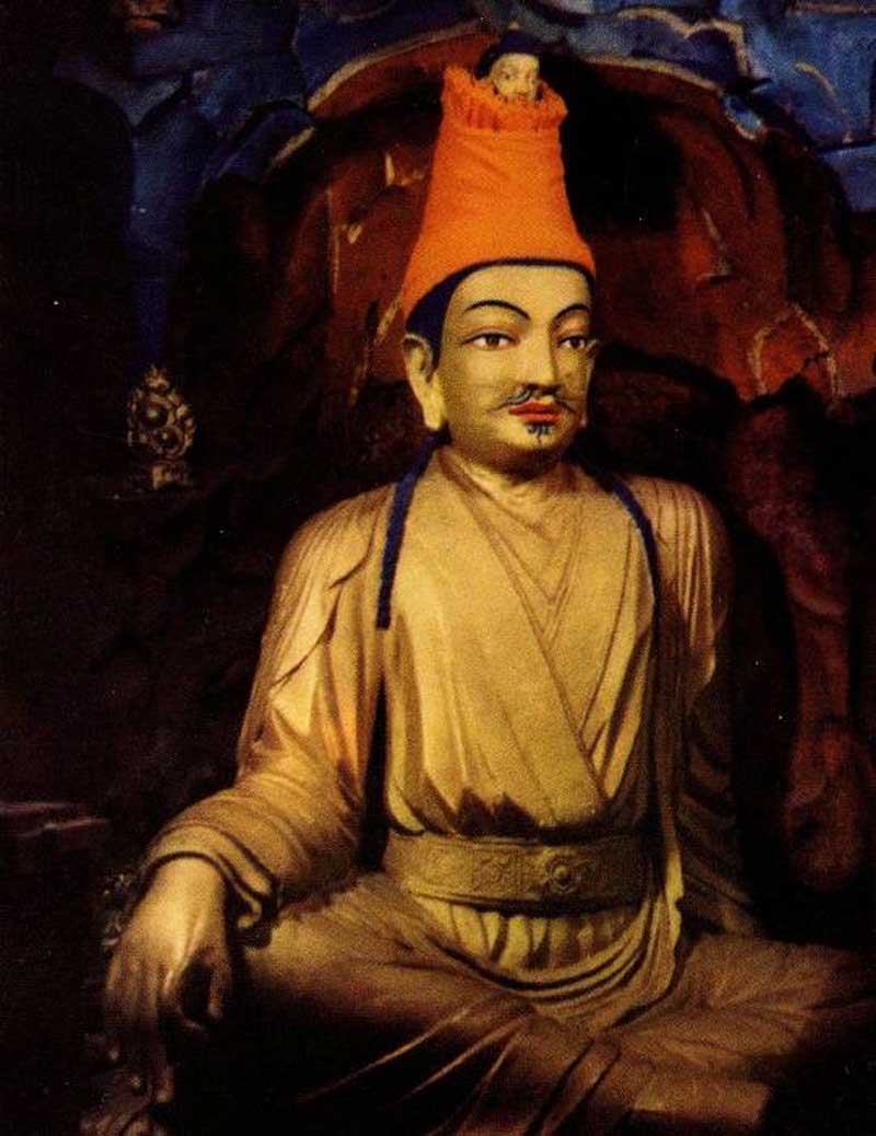Songtsen Gampo, roi des Tubo au 7ème siècle