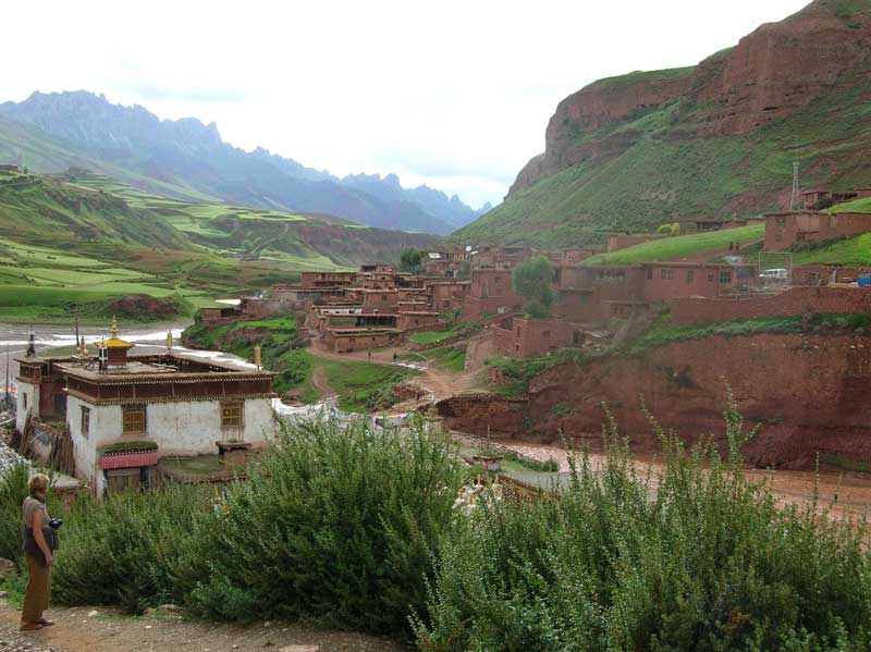 Trek dans le Nord-est du Tibet (photo JPDes. 2005)