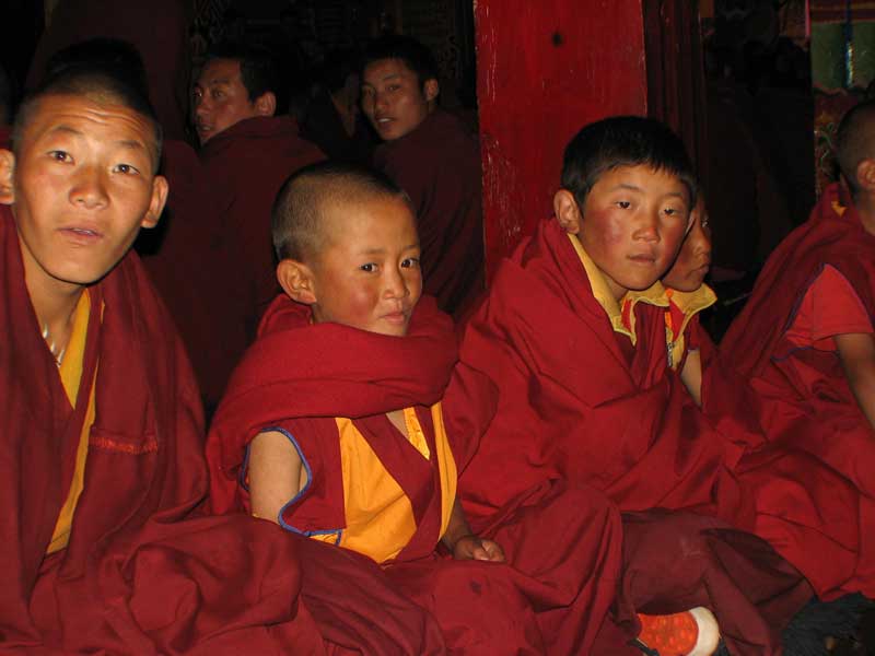  au monastère de Kanding (photo JPDes. 2007)