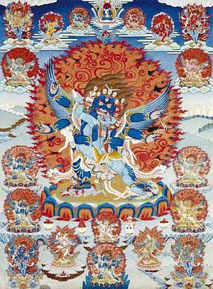 Vajrakilaya, le bouddha courroucé Vajrakilaya, le bouddha courroucé