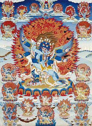 Vajrakilaya, le bouddha courroucé 