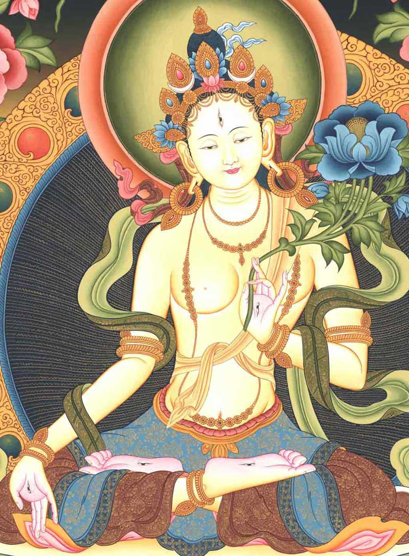 Drolma ou Tara, bodhisattva de la compassion