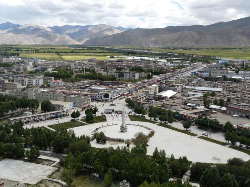 Gyantsé, août 2009 (photo Thérèse De Ruyt)